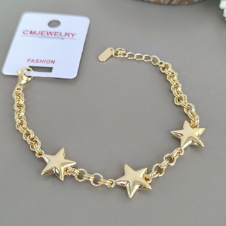 VİP 14K YILDIZ MODEL BİLEKLİK