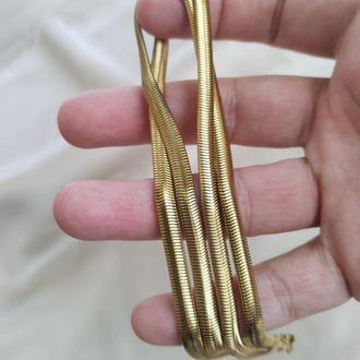 ÇELİK KALIN BALIK SIRTI MODEL KOLYE