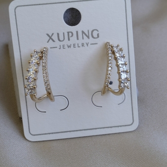 ÇELİK XUPİNG TAŞLI ÇİFTLİ MODEL KÜPE 
