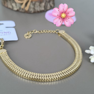 XUPİNG 14K KALIN BALIK SIRTI MODEL BİLEKLİK 