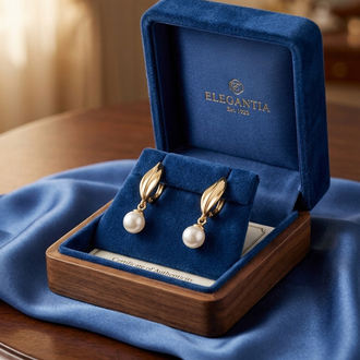 XUPİNG 18K İNCİLİ MODEL KÜPE