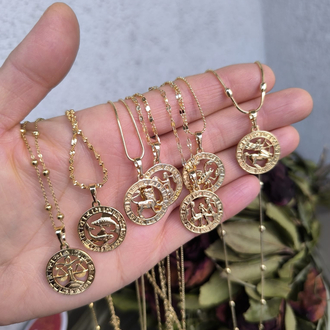 XUPİNG 14K BURÇ KOLYE UCU