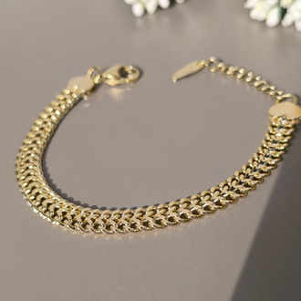 XUPİNG 14k KALIN EZME MODEL BİLEKLİK