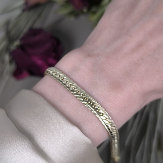 VİP 14K KALIN EZME MODEL BİLEKLİK