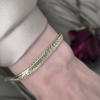 VİP 14K KALIN EZME MODEL BİLEKLİK