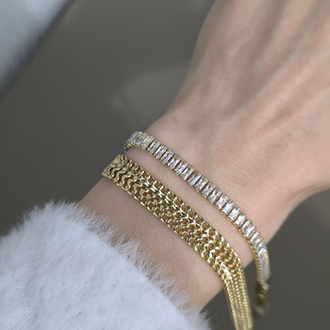 XUPİNG 14K EZME MODEL BİLEKLİK