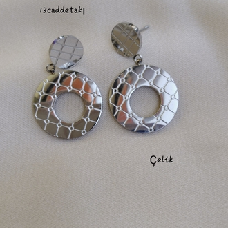 ÇELİK PETEK MODEL HALKA KÜPE
