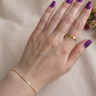 XUPİNG 14K İNCE FİGARO MODEL BİLEKLİK