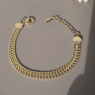 XUPİNG 14k KALIN EZME MODEL BİLEKLİK