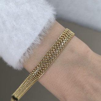 XUPİNG 14K EZME MODEL BİLEKLİK