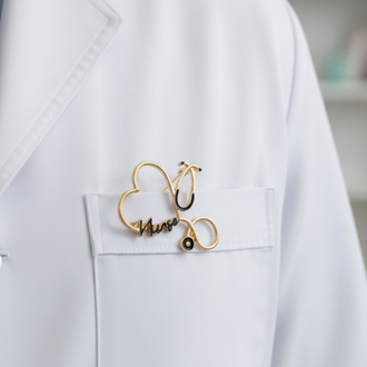 STETESKOP DOKTOR MODEL BROŞ