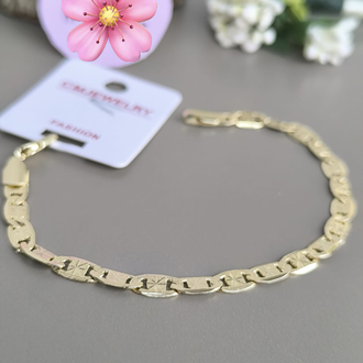 BİP 14K YALDIZLI ZİNCİR BİLEKLİK