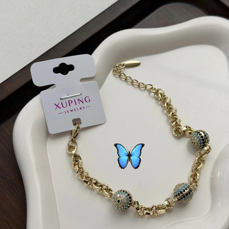 XUPİNG 14K NAZARLI MODEL BİLEKLİK