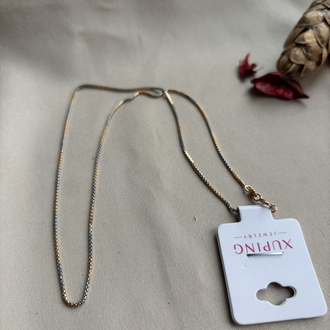 XUPİNG ÇİFT RENKLİ 45 cm KOLYE