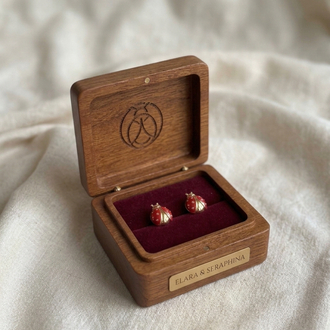 XUPİNG 14K UĞUR BÖCEĞİ KÜPE