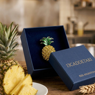 ANANAS MODEL BROŞ