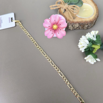VİP SERİ 14K FİGARO MODEL BİLEKLİK
