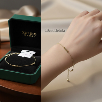 XUPİNG 14K MİNİK TOPLU MODEL BİLEKLİK