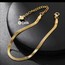 ÇELİK GOLD İTALYAN ZİNCİR MODEL BİLEKLİK 