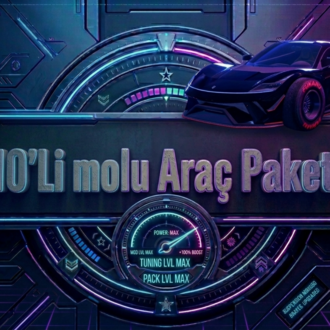 GTA ONLINE 10'Lİ MODLU ARAÇ BOOST PAKETİ