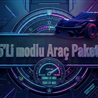 GTA ONLINE 5'Lİ MODLU ARAÇ BOOST PAKETİ