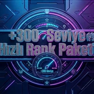 GTA ONLINE +300 SEVİYE BOOST PAKETİ