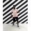 NORTFACE WICKER GRAPHIC T-SHIRT PEMBE