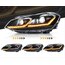 WV GOLF 6-7 KAYAR SİNYALLİ LED FAR