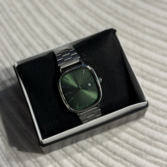 Nova - Yeşil Oval Kadran Saat 