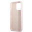 GUESS Orijinal Likit Silikon Pembe Kılıf - GUHCP14XSLTGU 