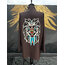 Hand-painted Sekhmet Kimono