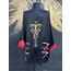 Hand-painted Eos Kimono