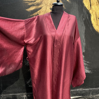 Hand-painted Zen Bonsai Kimono || SASH Collection 