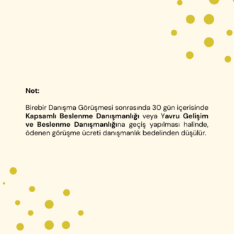 Birebir Danışma Görüşmesi