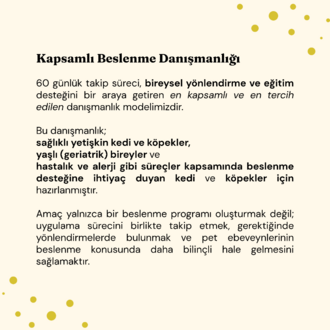 Kapsamlı Beslenme Danışmanlığı