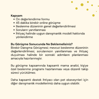 Birebir Danışma Görüşmesi