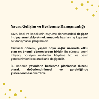 Yavru Gelişim ve Beslenme Danışmanlığı