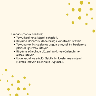 Yavru Gelişim ve Beslenme Danışmanlığı