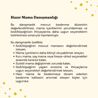 Hazır Mama Danışmanlığı