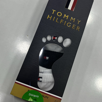 Tommy Hılfiger Premium 6’lı Dikişsiz Çorap Seti