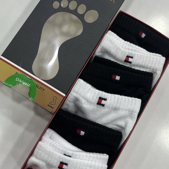 Tommy Hılfiger Premium 6’lı Dikişsiz Çorap Seti