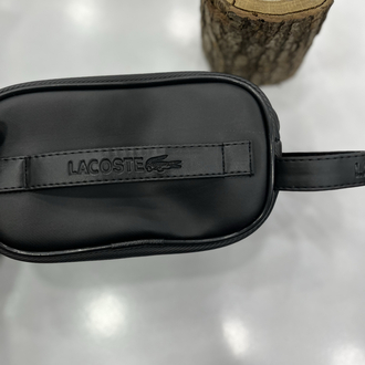 Lacoste Premium Seri Siyah El Çantası & Portföy – Yeni Sezon