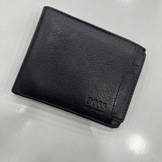 Premium Hakiki Deri Cüzdan ve Kartlık Seti - Siyah
