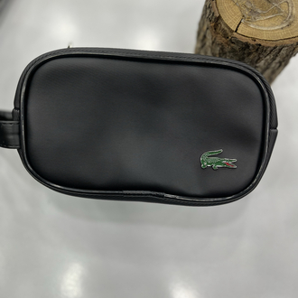 Lacoste Premium Seri Siyah El Çantası & Portföy – Yeni Sezon