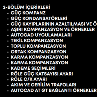 Enerjinin Yol Haritası Kompanzasyon 2 - E-Kitap