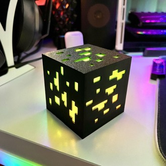 Küp Minecraft Masaüstü Aydınlatma Aksesuarı
