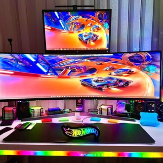 Hot Wheels Masaüstü / Duvar Aydınlatma Aksesuarı