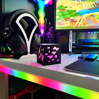 Küp Minecraft Masaüstü Aydınlatma Aksesuarı