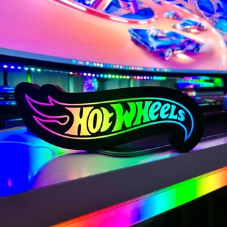 Hot Wheels Masaüstü / Duvar Aydınlatma Aksesuarı