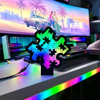 Puzzle Masaüstü Aydınlatma Aksesuarı